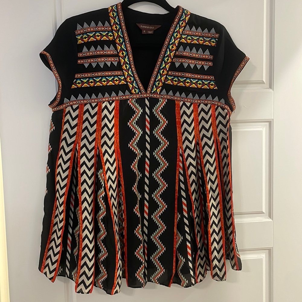 Anthropologie top by Ranna Gill